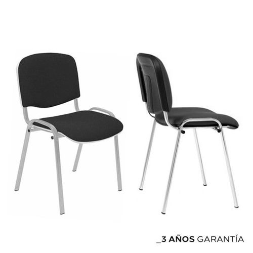 Silla Noxy Styl Iso Tapiz Negro - Ziyaz