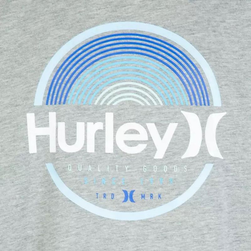 Set-Polo-y-Sudadera-con-capucha-Hurley-para-niños-Azul-marino-Gris---Talla-L