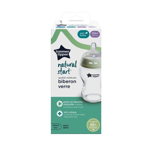 Biberón Tommee Tippee Natural Start Vidrio 9 Oz