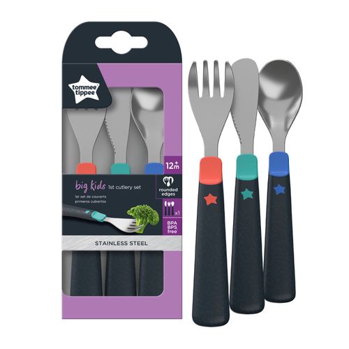 Juego De Cubiertos De Metal Tommee Tippee