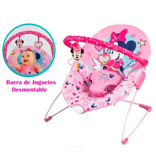 Mecedora Bouncer Minnie Vibrador Y Con Sonido