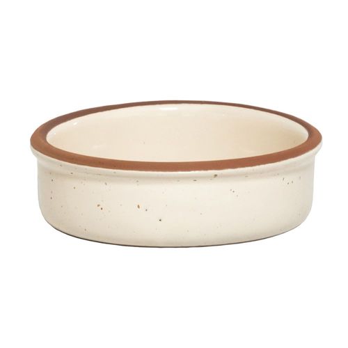 Cazuela sin asa 13cm Crema Miel Mestiza