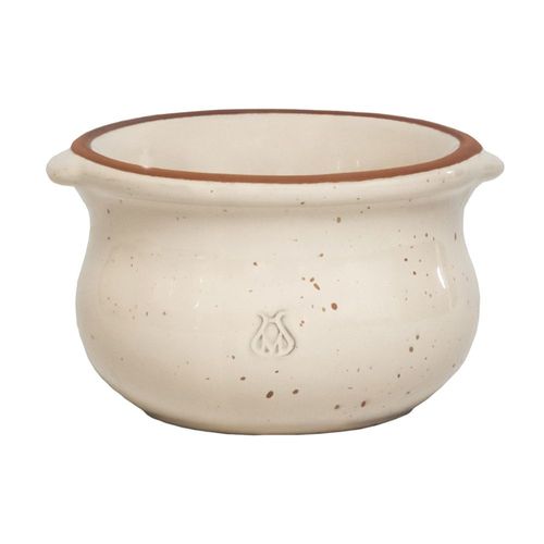 Cacerola con asa 13cm Crema Miel Mestiza