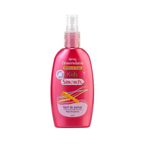 Spray Desenredante Kids SIMOND'S Brillitos de Argán Frasco 210ml