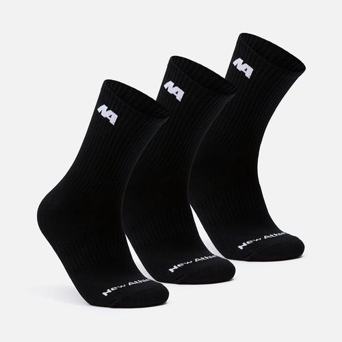 Medias Pack De 3 New Athletic Canillera56 Negro Unisex