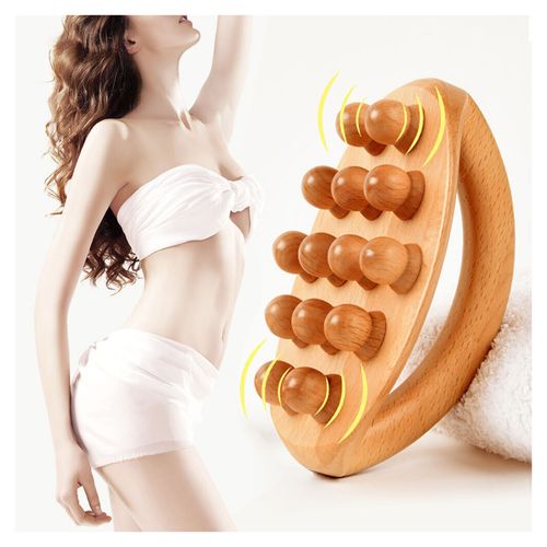 Gua-sha Masajeador tipo Cepillo Rectangular AS