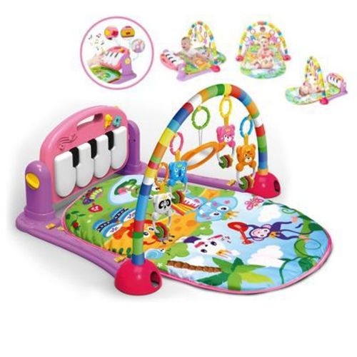 IDEAL Gimnasio Musical con Piano Rosado