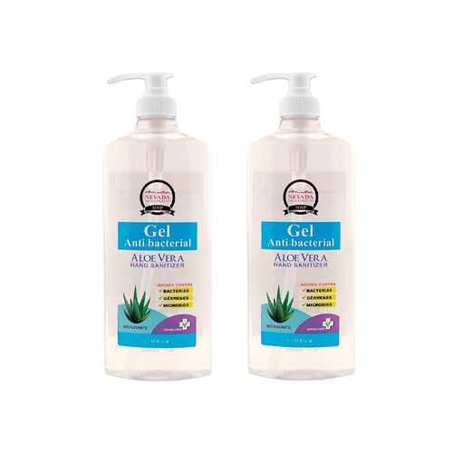 Gel Antibacterial De Manos 1Lt Nevada 2 Und