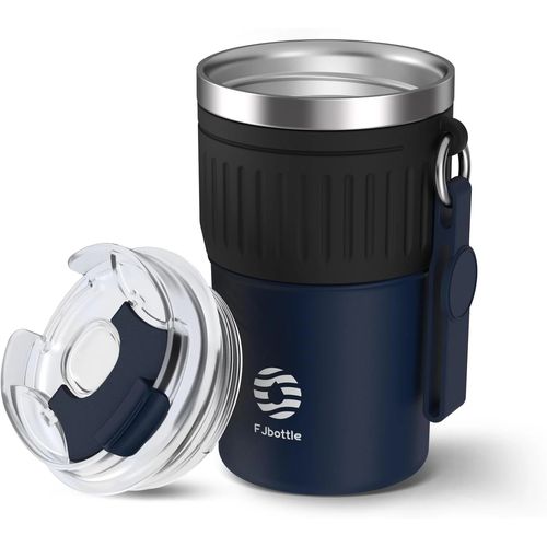 FJBottle - Taza térmica de café con aislamiento de acero inoxidable 400ml
