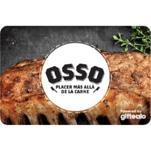 GIFTEALO gitf card Osso Restaurante - 17597