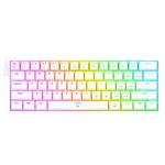 Redragon---Teclado-Dragonborn-K630W-60--Switch-Brown-Español---White