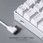 Redragon---Teclado-Dragonborn-K630W-60--Switch-Brown-Español---White