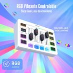 Fifine---Mixer-Ampligame-SC3-RGB-Streaming-XLR---White