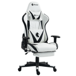 Silla-Gamer-Dreizt-Apolo-Series-Blanco-Pro-180-Alta-Calidad-Posapies---