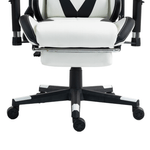 Silla-Gamer-Dreizt-Apolo-Series-Blanco-Pro-180-Alta-Calidad-Posapies---