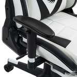 Silla-Gamer-Dreizt-Apolo-Series-Blanco-Pro-180-Alta-Calidad-Posapies---