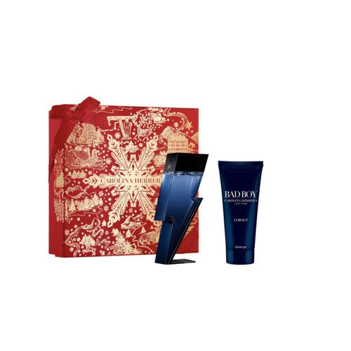 Perfume Bad Boy Cobalt Carolina Herrera Hombre Edt 50Ml + Shower Gel Bad Boy Cobalt 100Ml