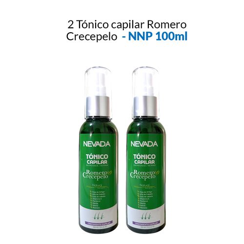 2 Romero Crecepelo Tonico Capilar 100ml - Nevada