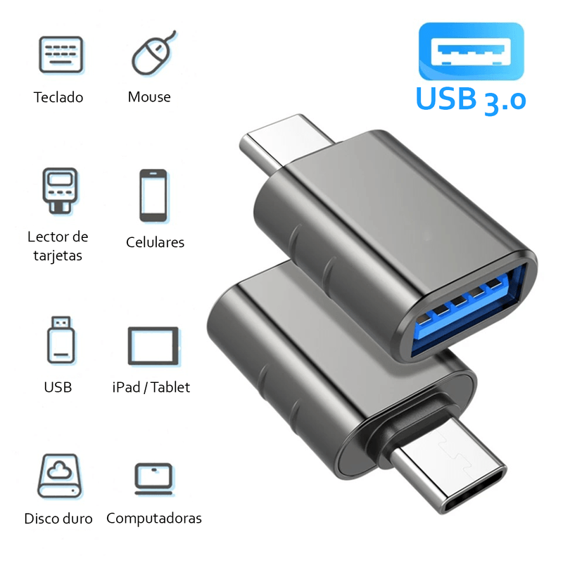 Adaptador-Usb-Hembra-A-Usb-Tipo-C-Macho