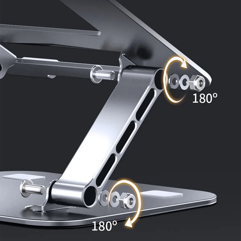 Soporte-Plegable-Para-Laptop-Regulable-HX-ZJ51-Gris-Oscuro