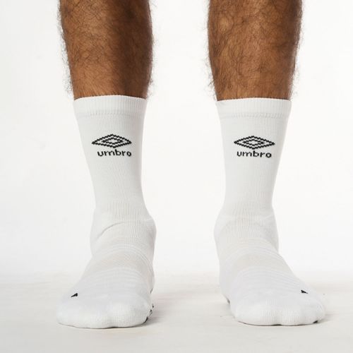 Medias Deportivas Umbro Unisex Gripper 66668U-13U Blanco
