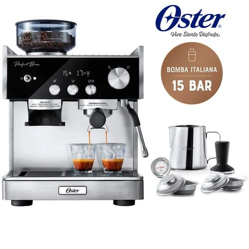 Cafetera Oster para Espresso Perfect Brew Maxima BVSTEM7400