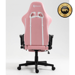 Silla-Gamer-Dreizt-Apolo-Series-Rosado-Pro-180°-Reclinable-Alta-Calidad-Con-Posapies