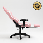 Silla-Gamer-Dreizt-Apolo-Series-Rosado-Pro-180°-Reclinable-Alta-Calidad-Con-Posapies