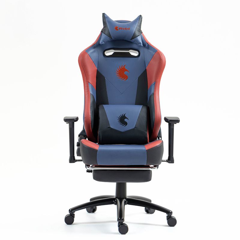 Silla-Gamer-Dreizt-Heroes-Series-Azul-Dark-Premium-Alta-Calidad-Reclinable-Con-Posapies-Gas-Lift-Clase-4