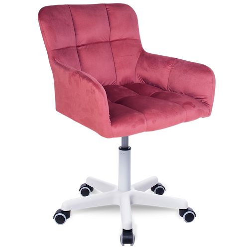 Silla Giratoria de Escritorio Oficina Buckingham Curve Rosado Bean