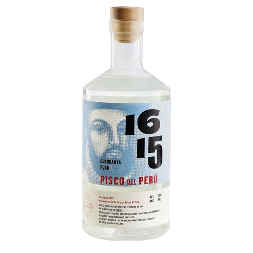 PISCO 1615 PURO QUEBRANTA 700ml