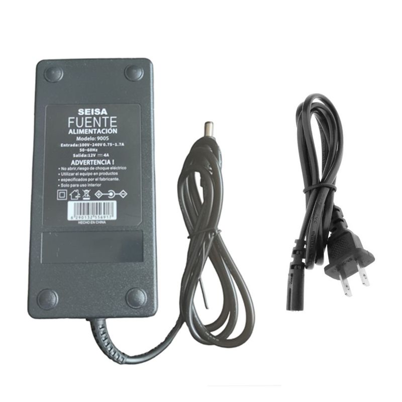 Fuente-alimentacion-12V-4A-55x21mm-adaptador-corriente-aros-luz-led