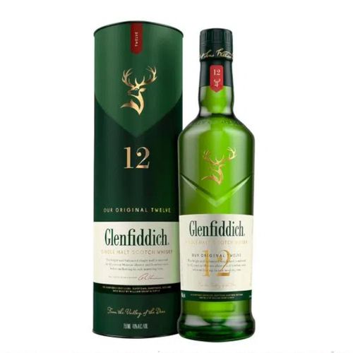 WHISKY GLENFIDDICH 12 AÑOS 750ML