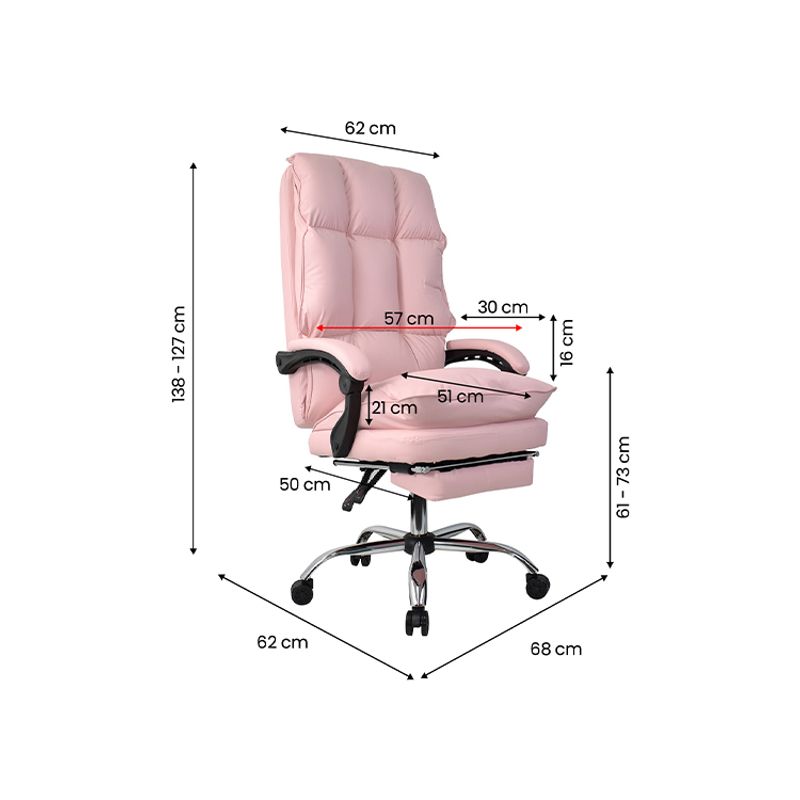 Silla-de-Oficina-Keyra---Acolchado-y-Reposapies