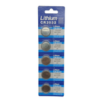 Pilas-Lithium-CR2032-x-5-Unid-Litio-3V-Calculadora-Reloj