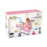 NUEVO-Tina-Bañera-Plegable-JELLY-Con-Termometro-Rosado