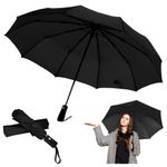 Paraguas-Plegable-con-Proteccion-UV-Sombrilla-de-Mano-K01-Negro