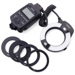 Ring-Flash-YN-14-EX-y-Pilas-Recargables-Duracell---Cargador