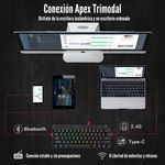 Redragon---Teclado-Horus-Mini-Pro-K632-60--RGB-Wireless-Switch-Red