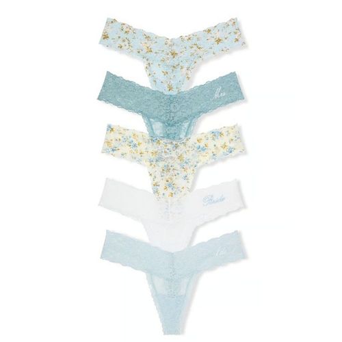 CALZON TIPO TANGA VICTORIA SECRET ENCAJE, PACKX 5 TALLA L