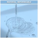 Cortina-de-Baño-Moderna-Impermeable-Accesorio-para-Ducha-U11-Celeste