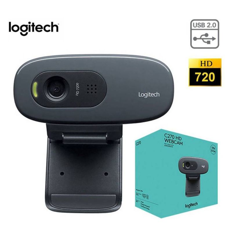 Camara-Web-Logitech-C270-HD-