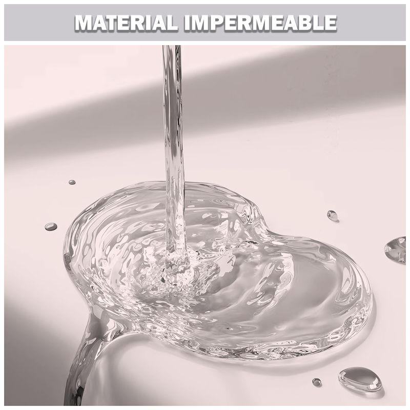 Cortina-de-Baño-Moderna-Impermeable-Accesorio-para-Ducha-U11-Crema