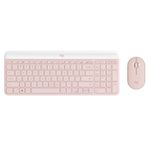 Kit-Teclado---Mouse-Logitech-Wireless-MK470-Rose