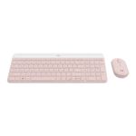 Kit-Teclado---Mouse-Logitech-Wireless-MK470-Rose