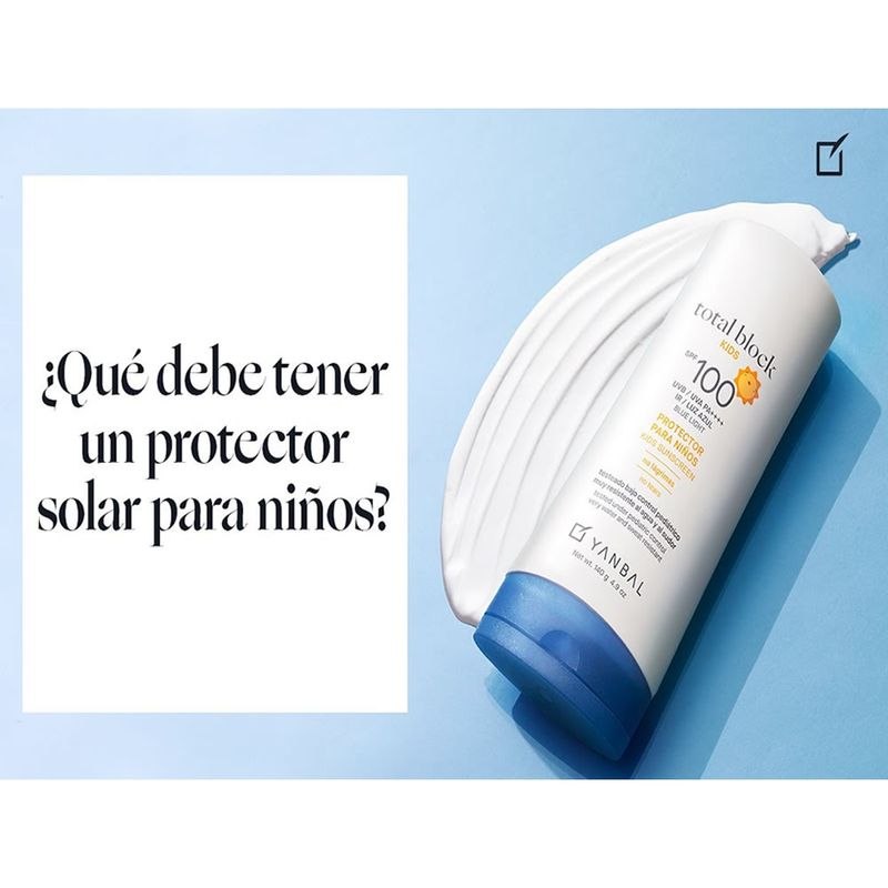 Protector-Solar-Yanbal-140g-Total-Block-Kids-SPF-100