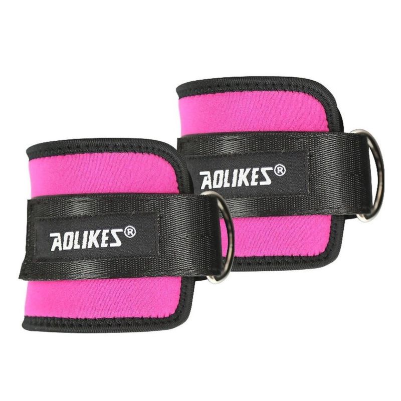 Tobilleras-Deportivas-AOLIKES-A-7129-Rosado-Ejercicios-Polea