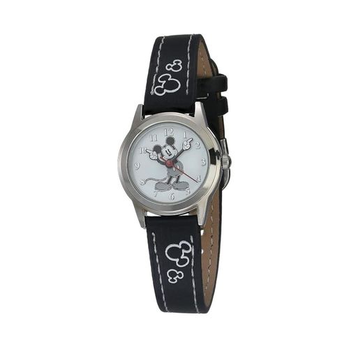 Reloj analógico Accutime Mickey Mouse Disney - Correa de Cuero