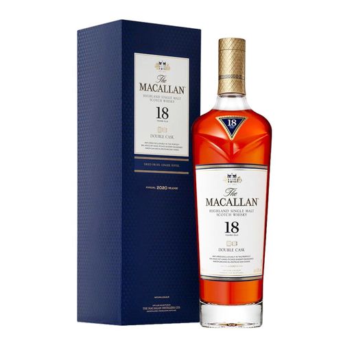 WHISKY THE MACALLAN 18 AÑOS DOUBLE CASK 700ML