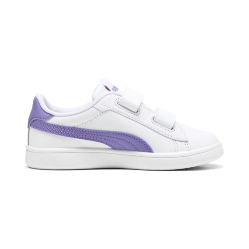 Zapatillas Urbanas Puma Niña Smash 3.0 L V Ps 392033 20 Blanco